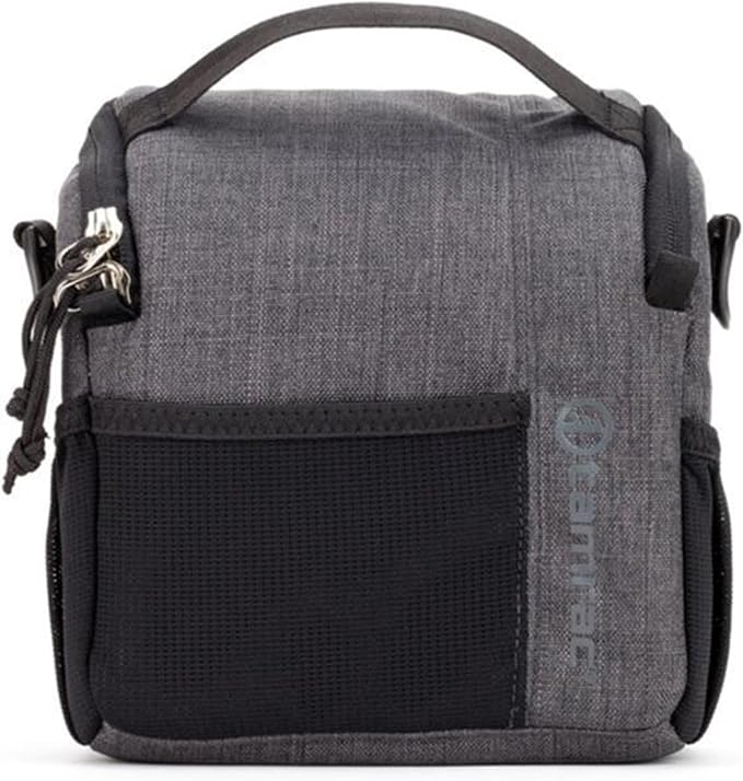 Tamrac Tradewind 2.6 Camera Bag for Photographers, Camera Case for Photography Accessories, Compact Camera Shoulder Bag for DSLR and Mirrorless Cameras, Crossbody Camera Bag for Women Men – Dark Grey by Tamrac