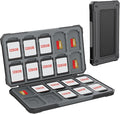 HEIYING SD Card Holder with 40 Precise Slots for SDXC SDHC Micro SD Cards | Portable SD Card Case, Hard ABS Shell with Soft Silicone Lining, Precise Card Slots,Magnetic Closure for Neat Storage by HEIYING