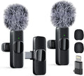 Labstandard Professional Wireless Lavalier Lapel Microphone for iPhone, iPad, mini Video Recording Mic forInterview Video Podcast Vlog YouTube&Livestream, Noise Reduction, Plug &Play by Unknown