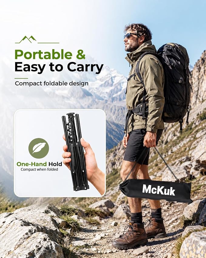 Starlink Mini Tripod Mount | Ground Stakes | 180°Tilt for RV Camping - Image 4