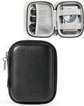Digital Camera Case for KODAK PIXPRO FZ55/FZ45, Case Only, Black | Fits CAMKORY DC403 and Canon PowerShot ELPH 360 HS Compact Digital Cameras, Small Hard Shell Camera Pouch with Mesh Pocket by Linpr