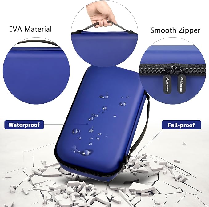 Wireless Microphone Case Compatible with JBL Wireless Two Microphone System, Handheld Dual Mic Travel Bag for Singing or Karaoke for Receivers, Adapters, AA Batteries - Image 4