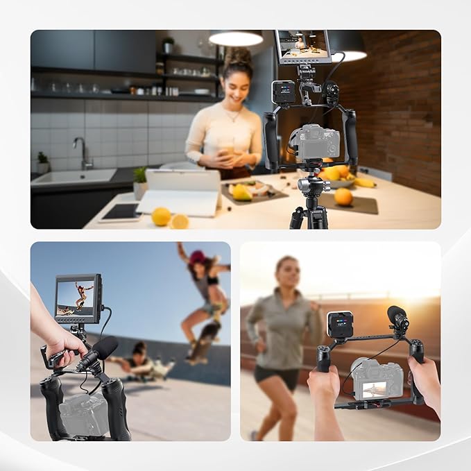 NEEWER Microphone Holder with Cold Shoe Adapter, Noise Reducing Shock Absorbing Mic Mount Accessories with Built in Silicone Pads, for Mics of 0.7" to 1" (19 to 25mm) in Diameter, MH3 | Noise Reducing Accessories with Built in Silicone Pads, for Mics o... - Image 6