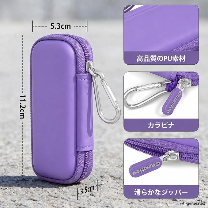 USB Flash Drive Case for SanDisk for Samsung, for SD/SDXC/SDHC Memory Cards | for Buffalo External 1.0TB Portable SSD, Mini Electronic Accessories Organizer, Office/Travel Use, Thumb Drive Bag Only - Image 3