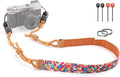 PGYTECH Camera Strap Air for Mirrorless for Fujifilm X-T30 III (Modern Art) | Artistic Pattern, Lightweight & Adjustable Shoulder/Neck Strap Quick-Release, Stylish Design for Young Creators/Daily/Travel by PGYTECH-US