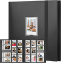 560 Pockets Photo Album for Instax Mini & Polaroid 2x3 Photos, Black | Large Capacity Photo Book, Elastic Band Closure, Safely Holds Your Unique Memories for Secure Storage and Easy Viewing by Rekeen