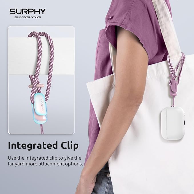 SURPHY 3 Pack Phone Wrist Strap, Phone Lanyard with Cellphone Tether Tab | Phone Strap Charm, Camera Wrist Strap with 2-Color Braided, Phone Wristlet, Wrist Lanyard for Case - Image 4