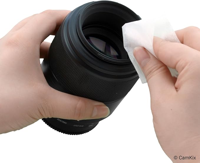 Camera Lens Cleaning Kit - Air Blower, Cleaning Brush, 2in1 Lens Cleaning Pen, 50 Individually Wrapped Wet Tissues and 4 Microfiber Cloths - Image 8