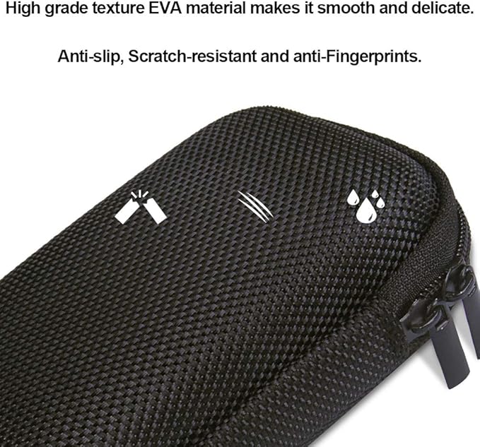 Durable MP3 Player Case, USB Flash Drive Case Bag Portable Storage Case | EVA Shockproof Hard Carrying Travel Case Bag SD Memory Cards Cable Organizer for Headset USB Cable and Electronic Accessories - Image 5