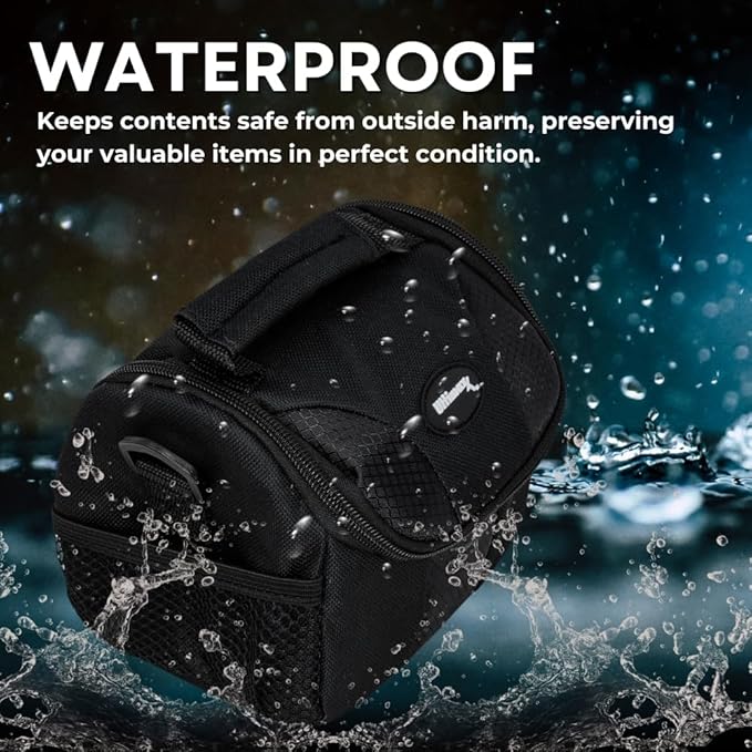 Ultimaxx Small Carrying Case/Gadget Bag for Sony, Nikon, Canon, Olympus, Fuji, Pentax, Panasonic, Samsung,Leica, Kodak & Many More Cameras & Camcorders - Image 4