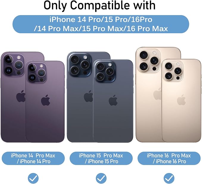 ivoler Camera Lens Protector for iPhone 14 Pro Max/14 Pro, 4-Pack | Screen Protector Tempered Glass [Case Friendly][New Rersion],Scratch-Resistant,Clear+Black Circle - Image 2