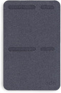 ODA - Super Slim SD & microSD Card Holder - Fits in a Wallet - Microfiber - 1mm Thin (Dark Grey, 2 SD and 2 microSD) by ODA