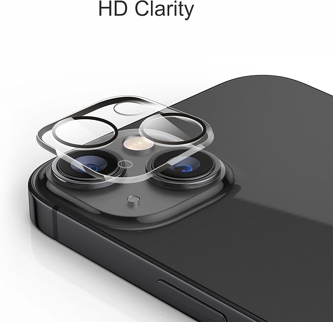 Ailun Screen Protector + Camera Lens Protector for iPhone 15, 3+3 Pack | 6.1 inch,Tempered Glass Film, Case Friendly, Installation Frame, HD - Image 4