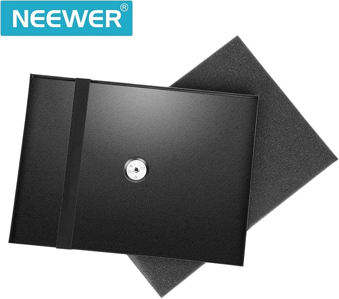 NEEWER Laptop Notebook Pallet Projector Tray Holder, 1/4" to 3/8" Screw | For Tripod Stand Mount, Use in Stage, Meeting Rooms, Outdoor Lecture Halls (Tripod Stand Not Included)(34 * 24 * 1.3cm) - Image 2