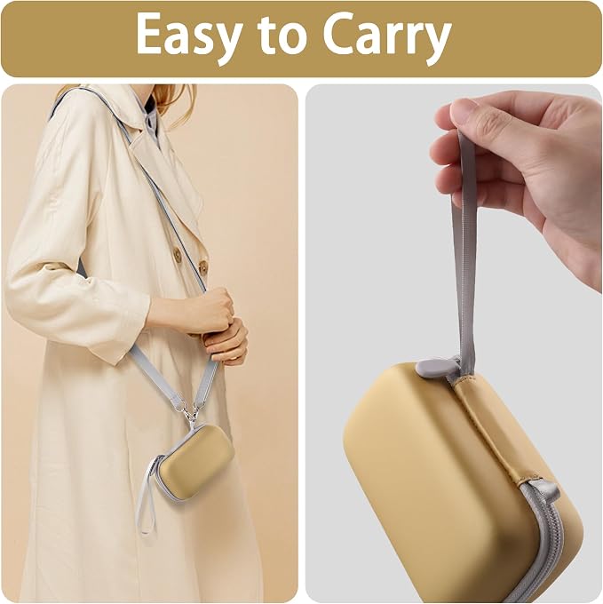 Camera Case for KODAK EKTAR H35/H35N/Snapic A1 Frame Film Camera | Protective Storage Box, Portable Carrying Box, Hard Protective Is Specifically Designed, Mesh Pocket, Sand Case - Image 7