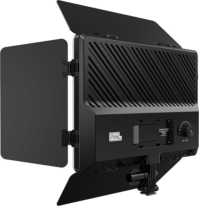 Pixel LED Video Light Panel Photography Camera Lighting 20W Bi-Color Dimmable 2500-6500K Led Studio Streaming Lights Photo Video Shooting (Battery Not Included) - Image 7