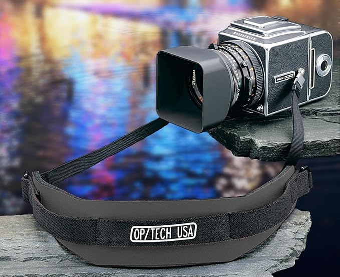 OP/TECH USA Super Pro Strap B – Padded Neoprene Camera Strap with Quick Disconnects | Fits Medium-Format Cameras with Posts (Hasselblad, Mamiya, Bronica) | Non-Slip, Adjustable – Made in USA - Image 8