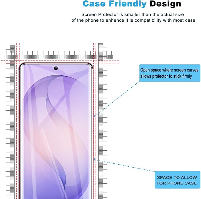 2+2 Pack Soft Flexible TPU Film Screen Protector for Samsung Galaxy S26 Ultra & Camera Lens Protector,Full Coverage,HD Clear,Support Fingerprint Unlock,with Easy Installation Alignment Tool - Image 2