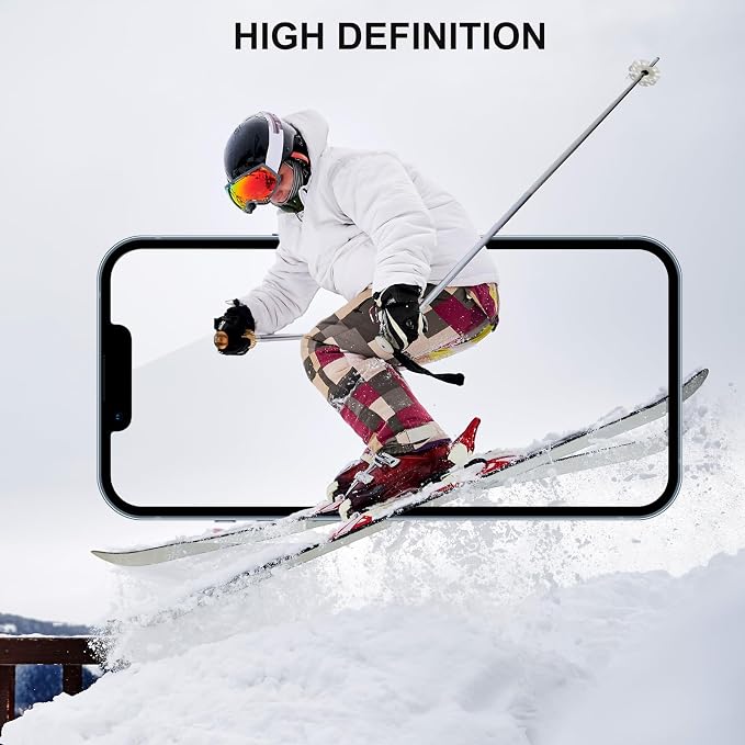 SIBEITU 3+3 Pack Screen Protector for iPhone 15 6.1 Inch Tempered Glass | 3 Pack Screen + 3 Pack Camera Lens Protector, HD Clear, 9H Hardness, Scratch Resistant, Case Friendly - Image 4