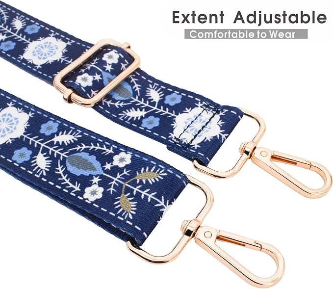 Replacement Purse Strap Shoulder Strap Adjustable Crossbody Strap for Women Crossbody Wide Shoulder Bag - Image 3