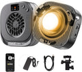 amaran Halo 100x Portable Video Light,100W Bi-Color COB Light | CRI 96+, TLCI 97+ APP Control 2,700K-6,500K Bowens Mount LED Studio Lighting for YouTube Vlog Recording Photography Light by amaran