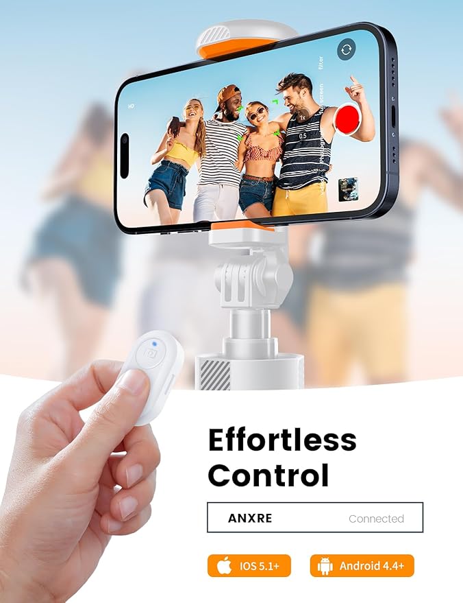 71" Phone Tripod with 1/4" Camera Mount, NT79 Extendable Selfie Stick | Extra Tall,Wireless Remote,Comapct Travel Stand Holder for Filming Video Recording,Compatible with iPhone/Samsung/Camera - Image 6
