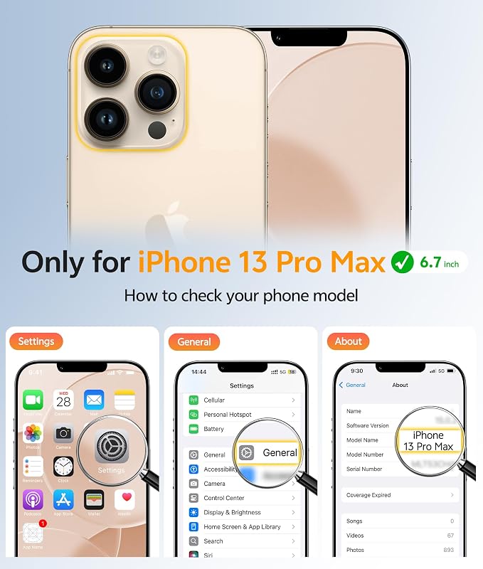 FNTCASE for iPhone 13 Pro Max Case, Fit for Magsafe, Full Camera Protection | Translucent Matte Magnetic Phone Back, 14FT Military Grade Drop Proof, Slim Shockproof Protective Cover, Desert Gold - Image 2