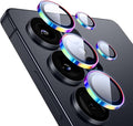 ESR for Samsung Galaxy S25 Ultra Camera Lens Protector, 1 Pack, Chromatic | Individual Camera Cover, 9H Tempered Glass, Original Camera Clarity, Scratch-Resistant, Case Friendly by Unknown