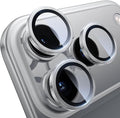 WSKEN for iPhone 17 Pro/iPhone 17 Pro Max Camera Lens Protector | Original Shooting Mode, Individual Metal Cover Film, Shatterproof HD Tempered Glass Camera Screen Protector, Silver by SmartProtectionGreenerFuture
