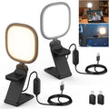 NEEWER BASICS 2Pcs 5" 10W LED Streaming Light, Bi Color Edge Lit Full Screen CRI95 USB Lamp with Multifunction Desk Stand, Monitor Laptop Computer Webcam Video Conference Zoom Recording Lighting, NL10 by Neewer