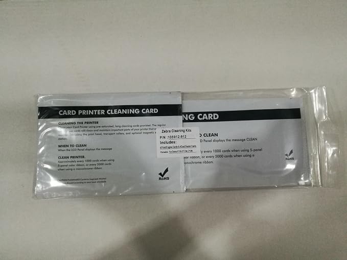 Cleaning Repair Kit for P110i, P110m and P120i Card Printers, Pack of 8 pcs - Image 2