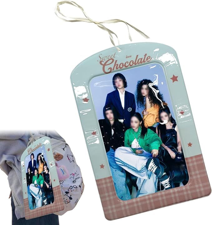 Super Large Kpop Photocard Holder, Y2K Charm Card Protector, A4 Size DIY Pictures Display Card Sleeves, 1 Piece by Unknown