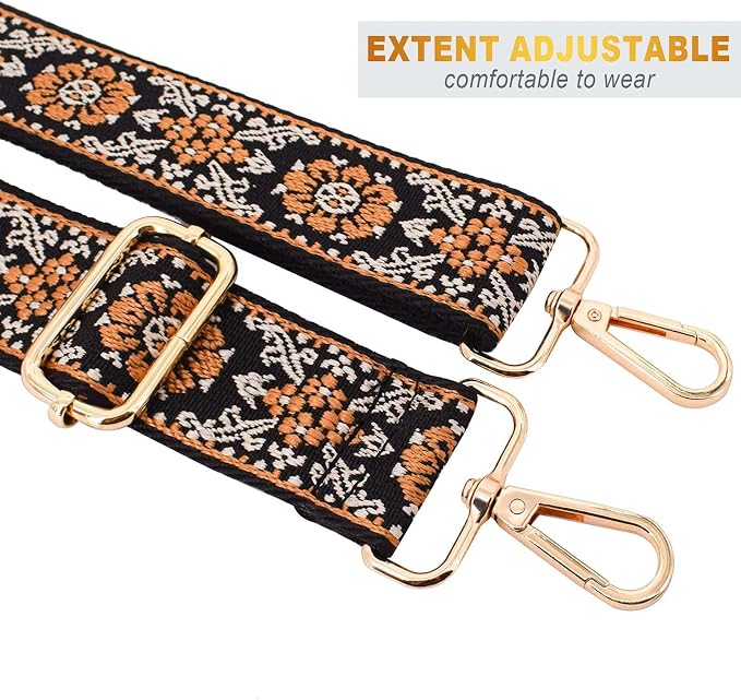 Replacement Purse Strap Shoulder Strap Adjustable Crossbody Strap for Women Crossbody Wide Shoulder Bag - Image 5