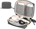 SIMTOP Small Electronics Organizer Travel Case, Portable Tech Case Pouch for Cable, Charger, Phone & Earbuds – Water-Resistant Cord Storage for Commute, Office & Business Trip – Compact Design by SIMTOP