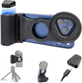 67mm Magnetic Phone Lens Filter Mount with Phone Camera Shutter Grip Kit for iPhone 17 Pro Max Accessories,UV ND CPL Filter Adapter Set for iPhone 16 15 14 Pro Max Only for Video Shooting(NO Filters) by Kiorafoto