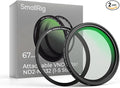 SmallRig 67mm Magnetic VND Phone Filter, ND2-ND32, with Filter Ring | No X Cross HD Optical Glass Waterproof Scratch Resistant Magnetic Adjustable Neutral Density Filter by SmallRig