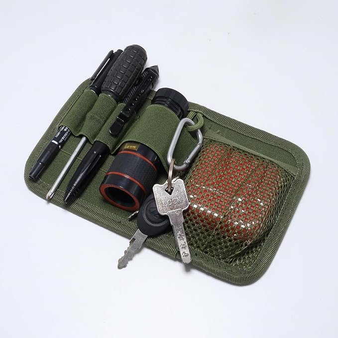 2 Pack Backpack Organizer Insert Tactical Bag Modular Pack Insert Organizer Utility Accessories Admin Panel Hook and Loop Fasteners for Packs Backpack or Messenger Bags - Image 2