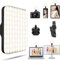 Selfie Light - BANSINE USB-Rechargeable LED Phone Light - Portable Photo Light with 97+ CRI, Up to 6500K Color Temperature for Selfie, Zoom Conference, Video, Makeup and Live Stream by BANSINE