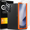 Wiaocit Tempered Glass Screen Protector for Samsung Galaxy Z Fold 7 | 3+3 Pack, 9H Hardness, Camera Lens Protector, Installation Frame, Bubble Free, Case Friendly by Wiaocit