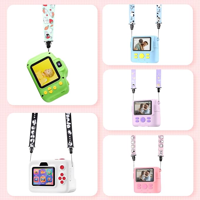 VOVMOEYA Camera Strap for Cute Camera,Camera Lanyard Neck Strap for mini Camera,Cute Camera Strap for Fujifilm mini Camera - Image 4