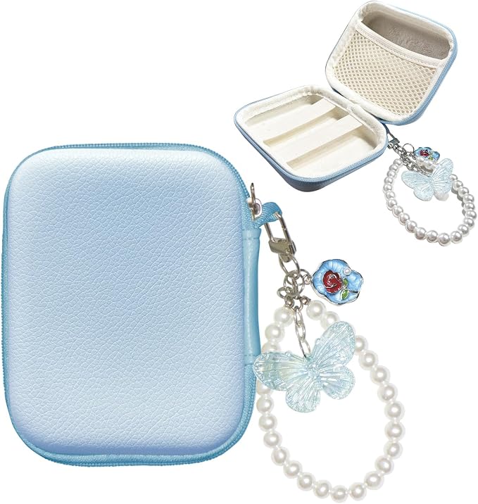 STARGAZ Digital Camera Case,suitable for camera case small such as CAMKORY/KODAK PIXPRO FZ45/FZ55/Canon PowerShot ELPH/HS,Leica,etc.Compact digital camera bag, can also store such as SD cards (Blue) by Unknown