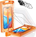 UNBREAK TOP 9H+ Glass 2+2 Packs for iPhone 16 Pro Max Screen Protector | [with Camera Lens Protector][Zero Bubble, Auto-Dust Removal][10X Military Protection] Tempered Glass 6.9'' Full Edge Coverage by MRGLAS