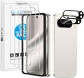 OMOTON 3+2 Pack for Google Pixel 10 Pro Screen Protector 6.3 inch | 3 Pack Tempered Glass Screen Protector&2 Pack Camera Lens Protector with Alignment Framework, Case Friendly(Not for 10/10 XL) by OMOTON