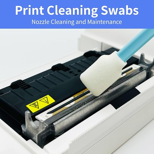 50 Pcs Large Solvent Resistant Professional Lint Free Swabs, 7.08" Long Handle Foam Swabs for Electronics, Camera Sensors, Printers, Optical Lenses - Image 7