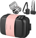 TAAOKA Digital Camera Case, Protective & Lightweight Camera Case with 3 Carrying Ways, Waterproof & Shockproof Small Camera Bag for Power Shot/Sony DSCW800/DSCW830 - Black by TAAOKA