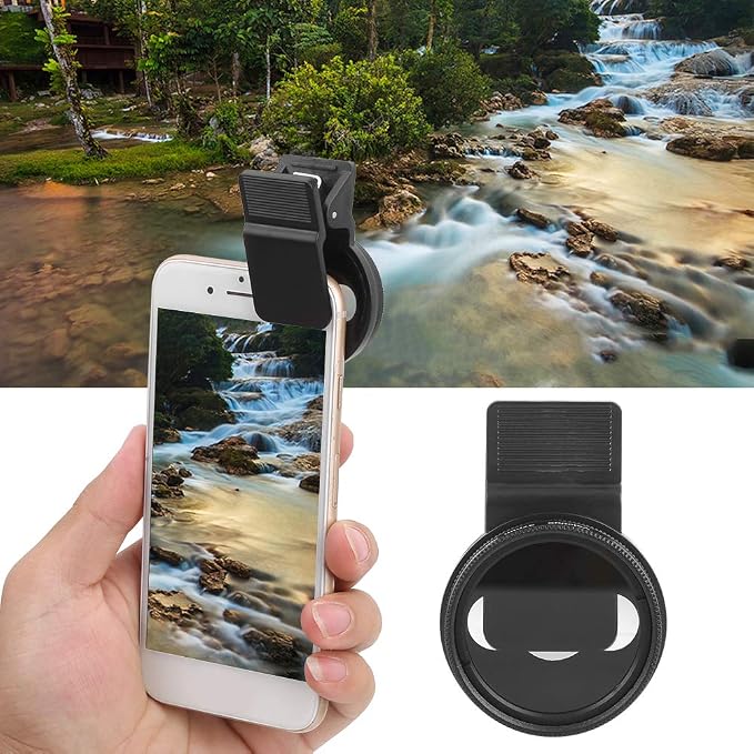 37mm CPL Polarizing Lens Filter, Portable Polarizer Camera Lens，Mobile Phone Clip Designed,Polarizer Lens Filter Improve Color Saturation and Contrast,for Eliminating or Reducing Light Spots - Image 5