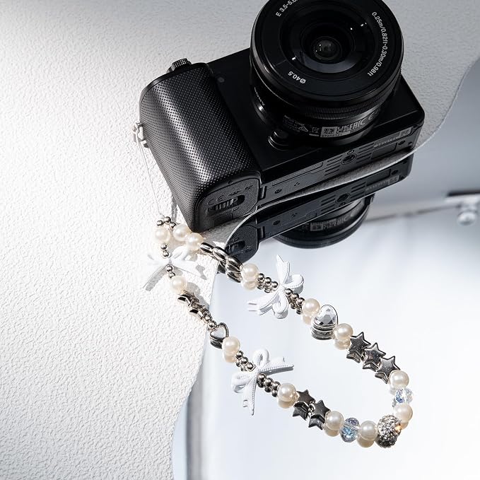Beaded Camera Wrist Strap Cute Digital Camera Charm Strap, Phone Charm Wristlet Strap for Camera Accessories - Image 6
