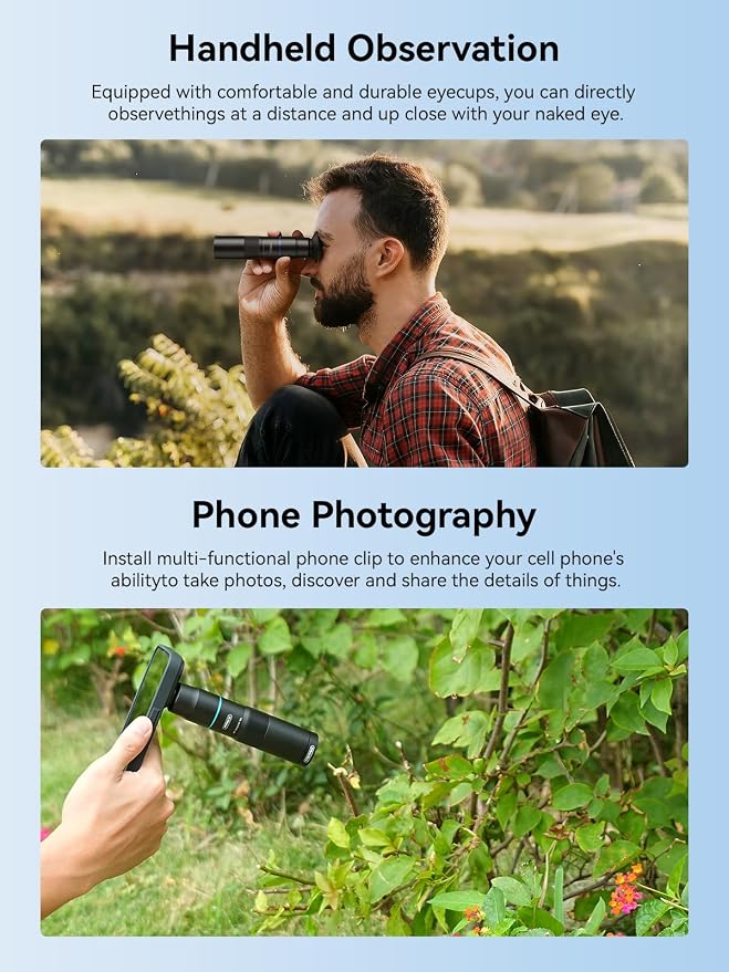 MIAO LAB 10X Telephoto + 200mm Macro Lens for iPhone 16 Pro Max, 2-in-1 Telephoto & Macro with 17mm Thread Interface & Dedicated Case – Perfect for Concerts, Travel, and Outdoor Exploration - Image 5