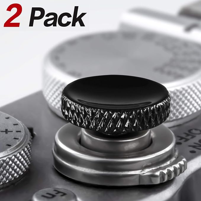 Fuji Shutter Release Button Accessories-Fujifilm Camera Soft Shutter Button | Black Shutter Button for Canon Nikon Leica Film X100V X100F Xt5 Xt4 Xt3 Xt2 Xt30 Xt20 Xt10 Xpro3 Xpro2 Xpro1 - Image 9