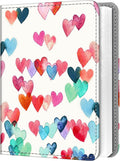 Fintie Mini Photos Album Book for 2x3 Inch Films - 104 Pockets Small Albums | For Fujifilm Instax Mini 13/12/11/99/40/Evo/Se/7+/Liplay Instant Camera, Photos Keepsakes, Kids Memory Book, Raining Hearts by Fintie